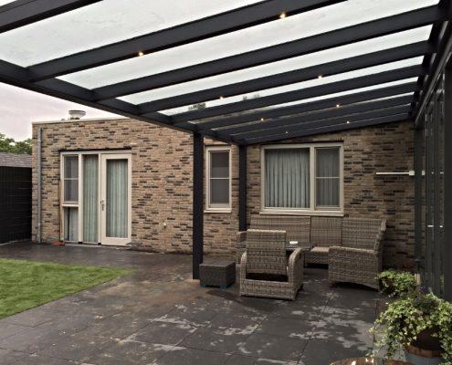 Terrasoverkapping Verano Garda met glas, Deco Zonwering Heesch 4