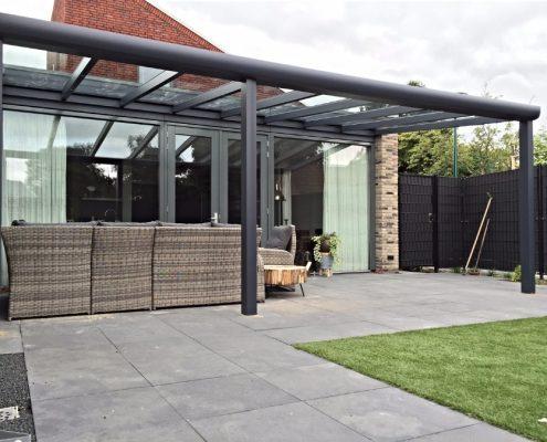Terrasoverkapping Verano Garda met glas, Deco Zonwering Heesch 5