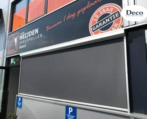 Screen bij vd Heijden Dakkapellen | Deco Zonwering Screen bij vd Heijden Dakkapellen | Deco Zonwering
