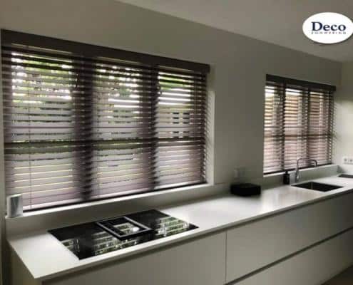 Houten jaloezie | Deco