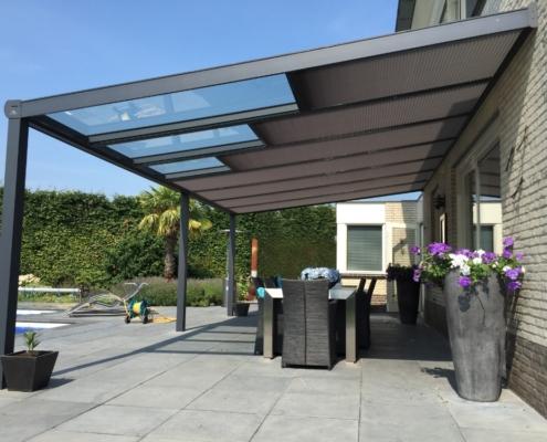 Veranda zonwering plisse Veranda zonwering plisse