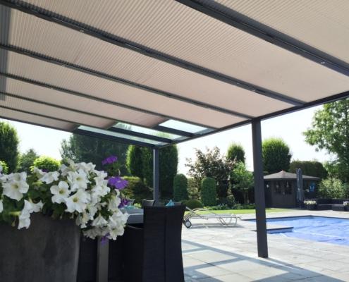 Zonwering plisse veranda Zonwering plisse veranda