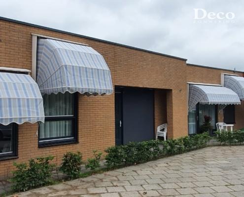 Moderne markiezen - zorgwoning Moderne markiezen geplaatst bij zorgwoningen