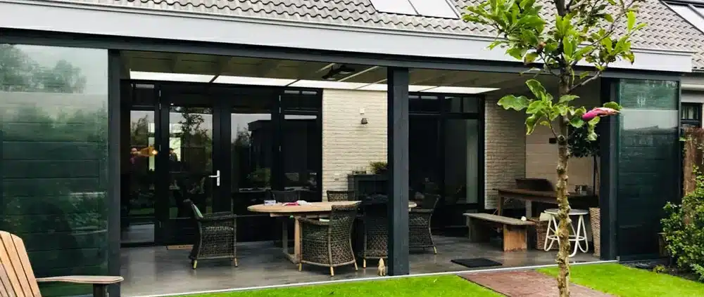 glaswand-terrasoverkapping-rosmalen Hele jaar genieten van tuin
