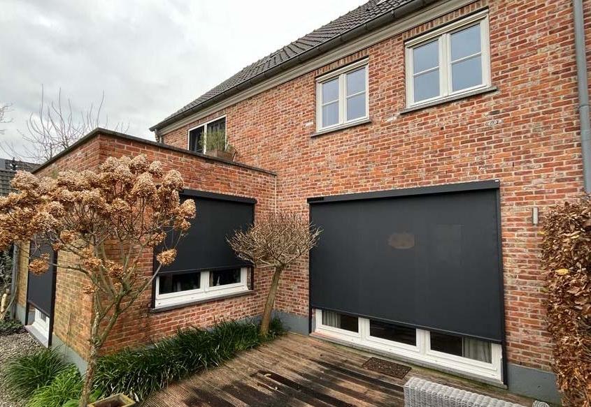 Somfy Solar screen door Deco Zonwering