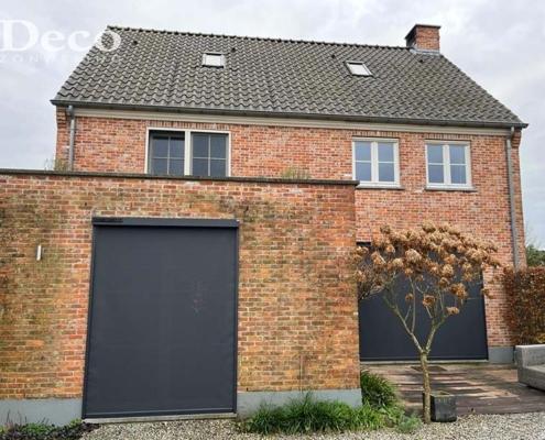duurzame zonwering deco somfy solar screen Deco Zonwering plaatst windvaste Somfy Solar screens voor een woning in Ophemert
