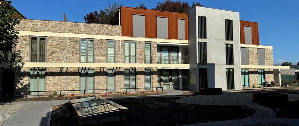 Windvaste screens voor nieuwbouw appartementen in Heesch