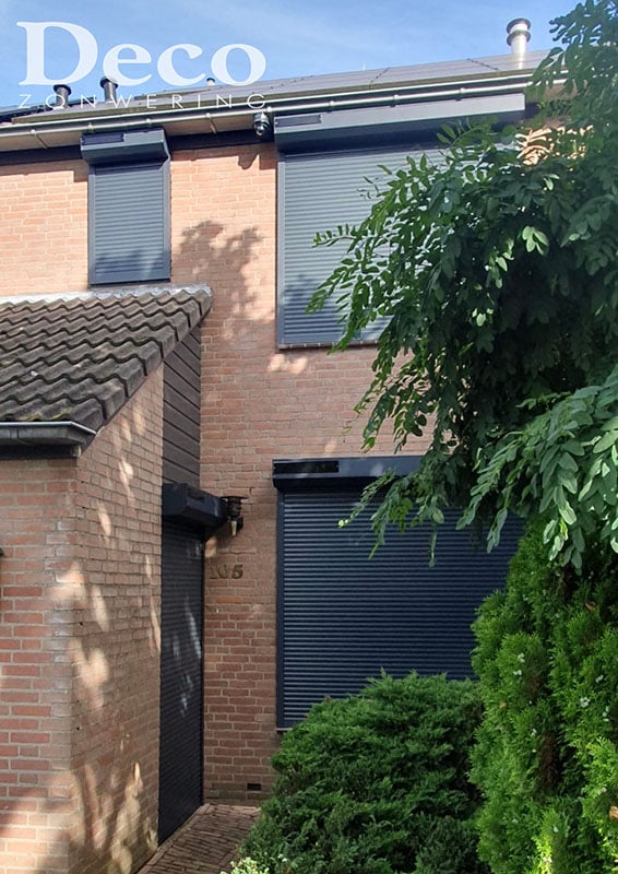 rolluik windvast somfy duurzaam zonne energie