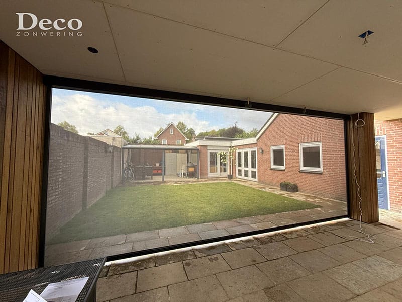 overkapping zonnescherm xl zonnescherm voor overkapping