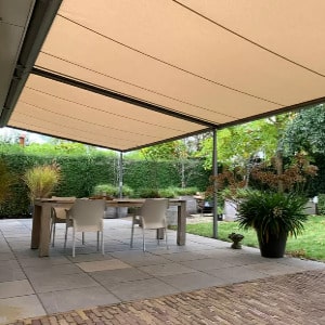doekoverkapping deco zonwering Doekoverkappingen door Deco Zonwering