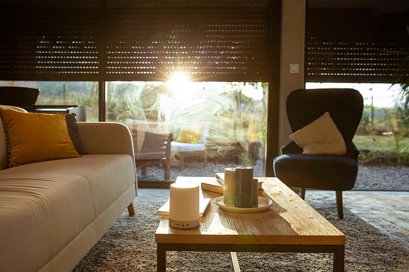 dynamische-zonwering-temperatuur-somfy zonwering met temperatuursensor automatisch systeem